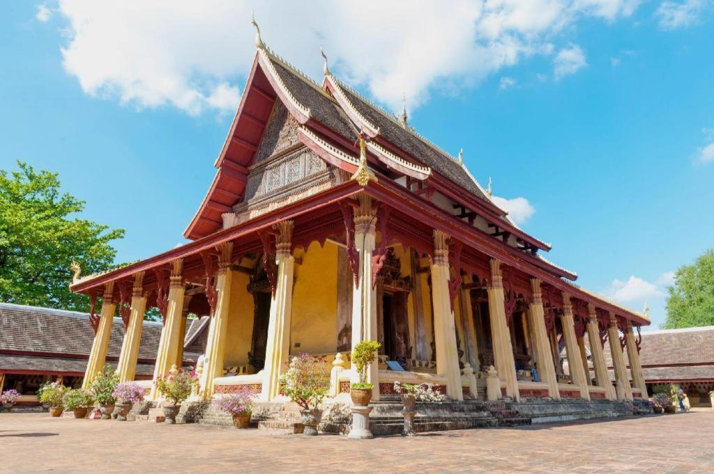 Lao Orchid Hotel Vientiane Exterior foto