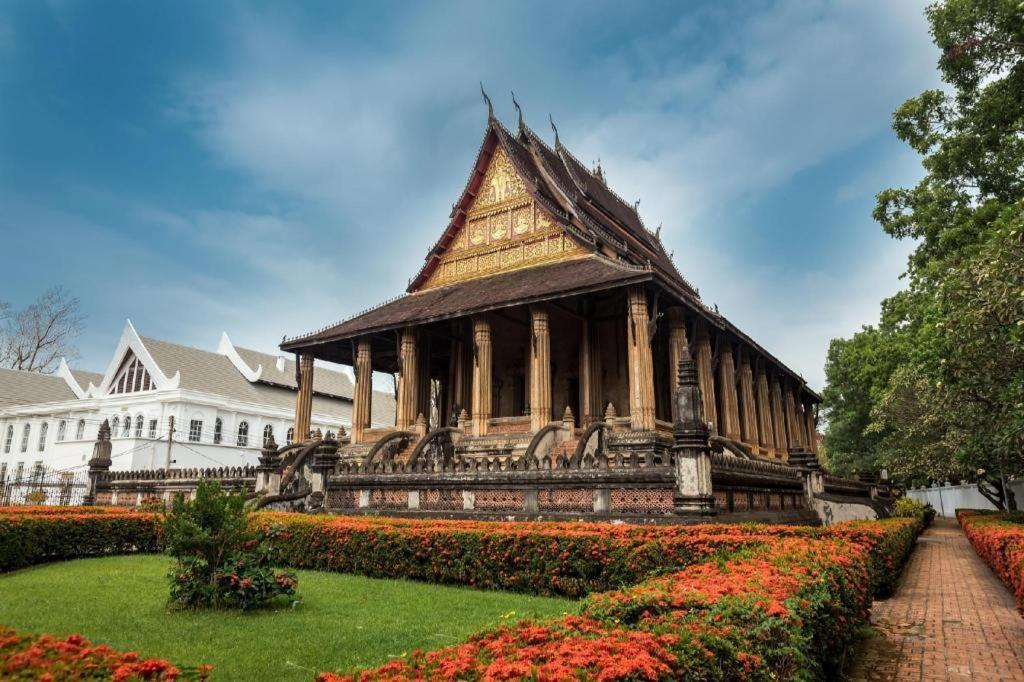 Lao Orchid Hotel Vientiane Exterior foto