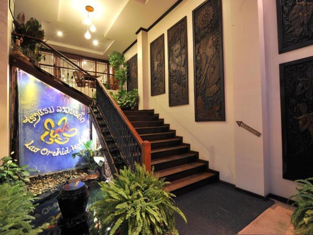 Lao Orchid Hotel Vientiane Exterior foto