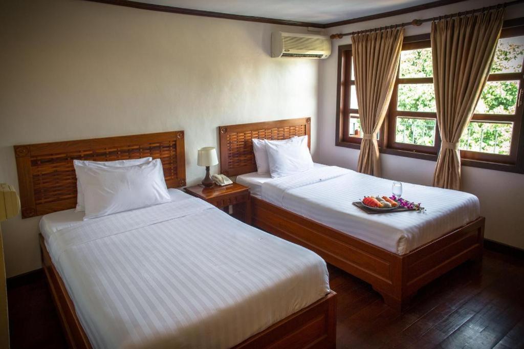Lao Orchid Hotel Vientiane Exterior foto