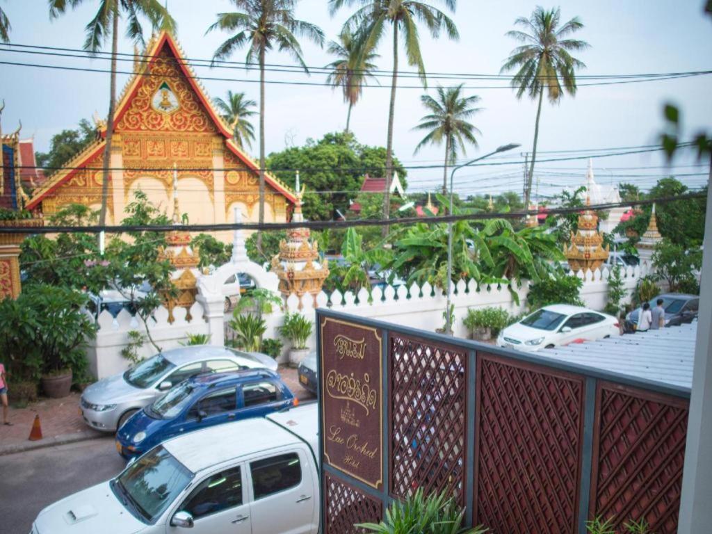 Lao Orchid Hotel Vientiane Exterior foto